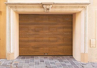 Секционные гаражные ворота Doorhan RSD01BIW-SC (3350х2390)